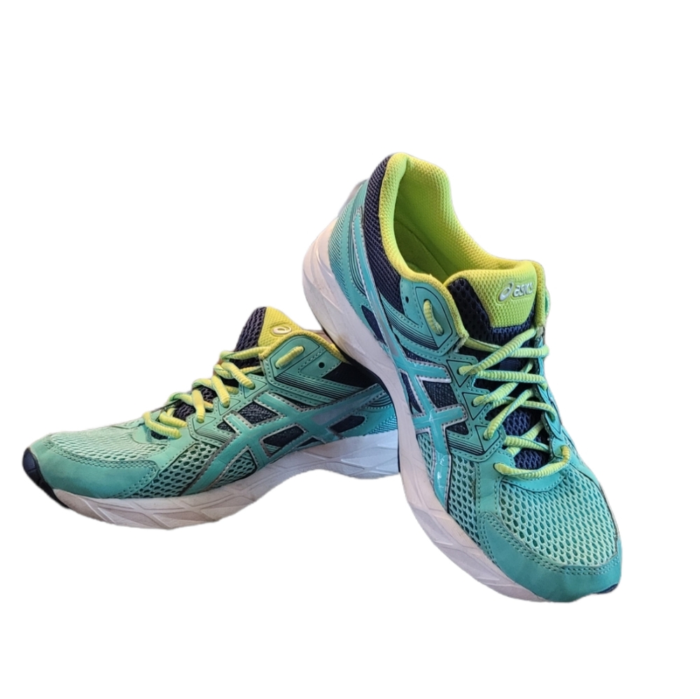 Asics T5F9N-3889 GEL-Contend 3 Turquoise Blue Women's Running Shoes Size 8